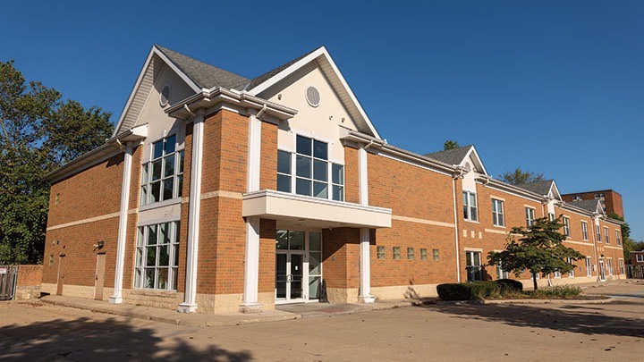 Baldwin Wallace University Health Sciences building at 201 Front Street