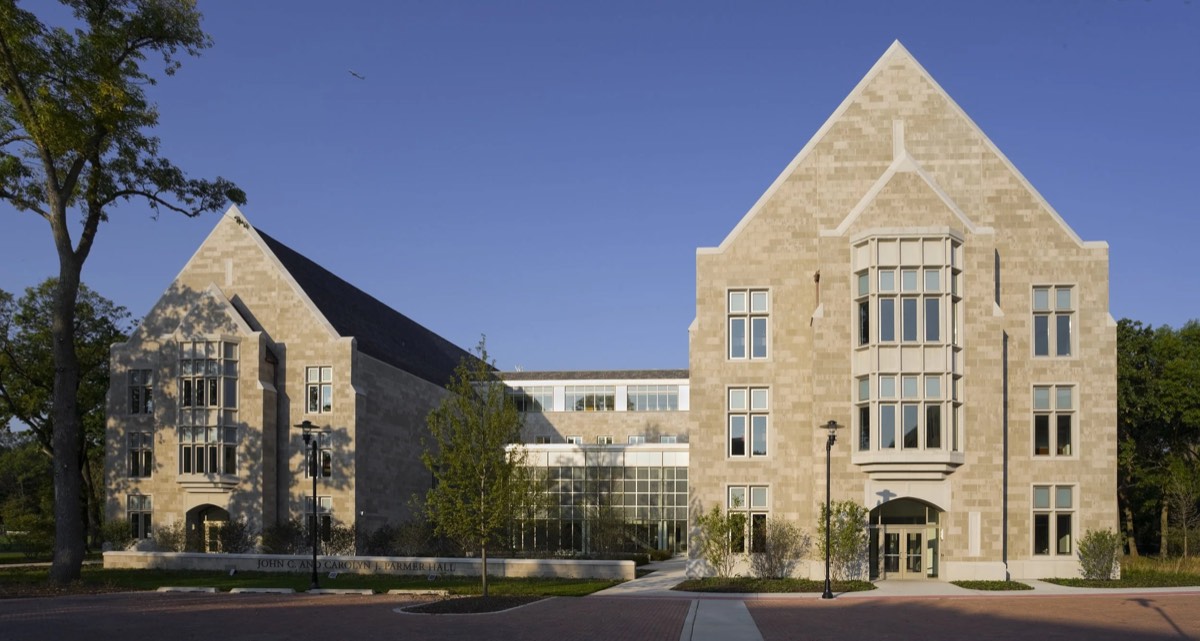 John C. and Carolyn J. Parmer Hall at Dominican University in River Forest, home of the Physician Assistant program