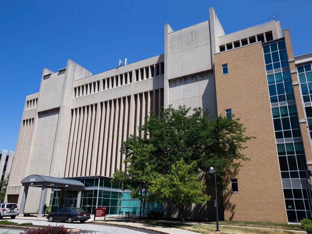 Health Sciences Building at Indiana University Indianapolis, home of the physician assistant studies offices