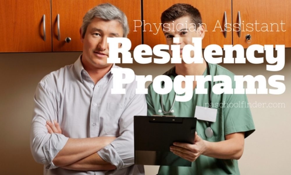 Postgraduate PA Residency and Fellowship Programs 2017