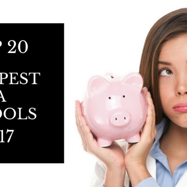 Top 20 Cheapest PA Schools in the US