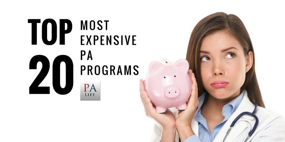 Top 20 Most Expensive PA Schools in the United States