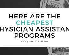 The Cheapest PA Schools, Ranked by Tuition (Always-Current)