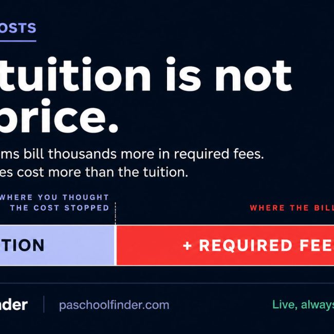 PA School Fees: The Hidden Cost That Can Add $50,000 to Your Bill